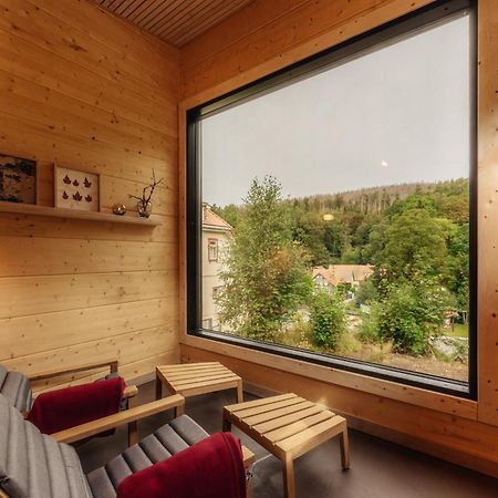 Hotel Villa Bodeblick Schierke Esterno foto