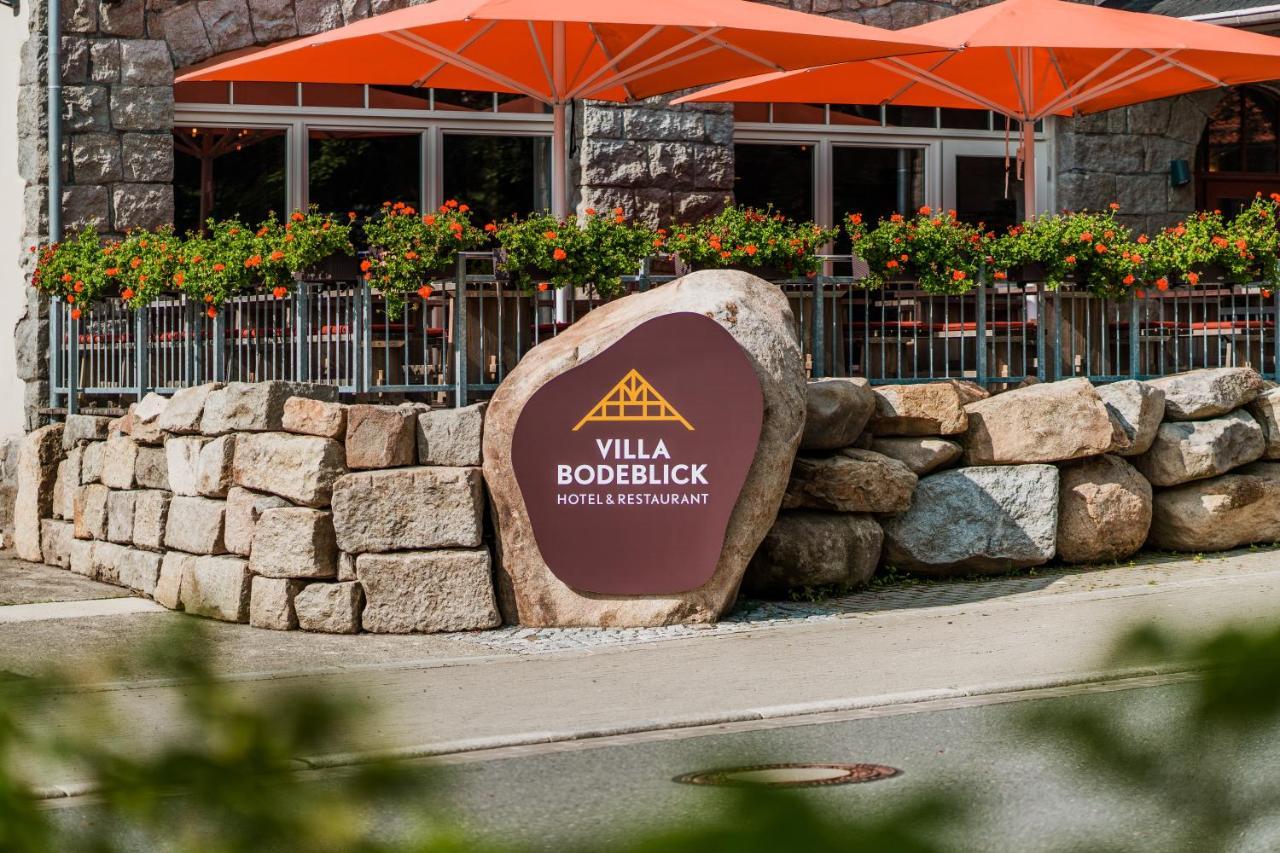 Hotel Villa Bodeblick Schierke Esterno foto