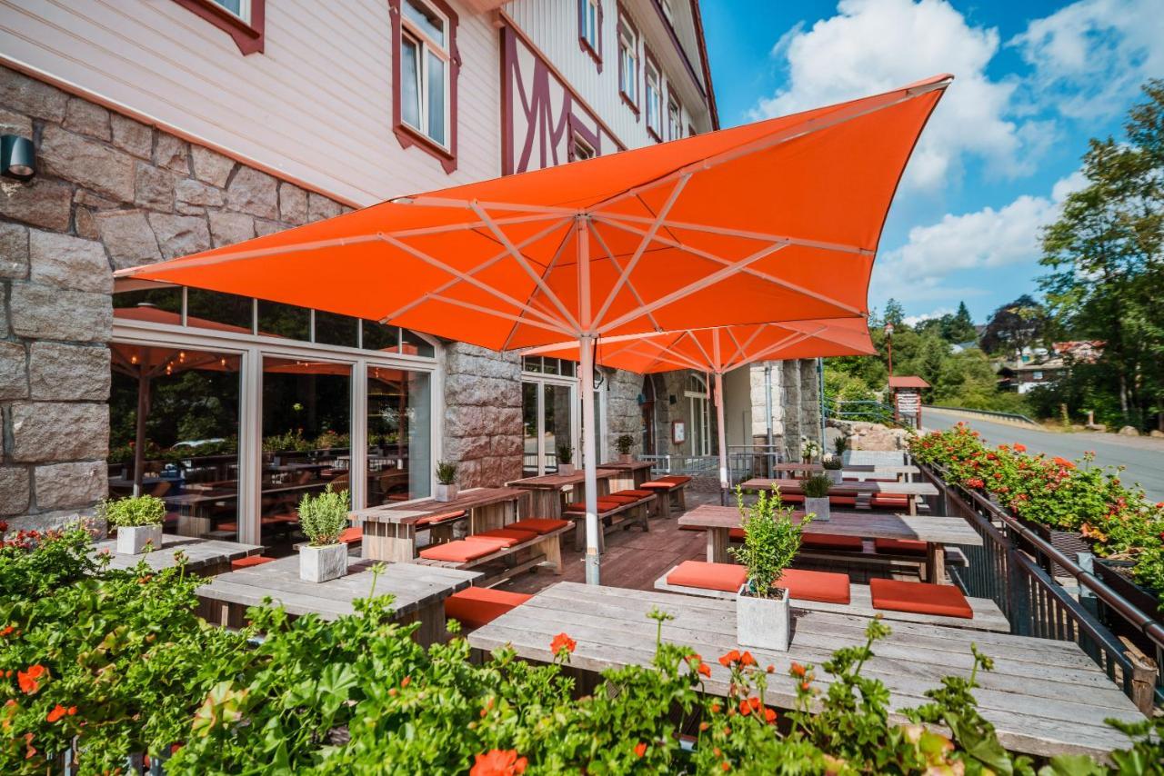 Hotel Villa Bodeblick Schierke Esterno foto