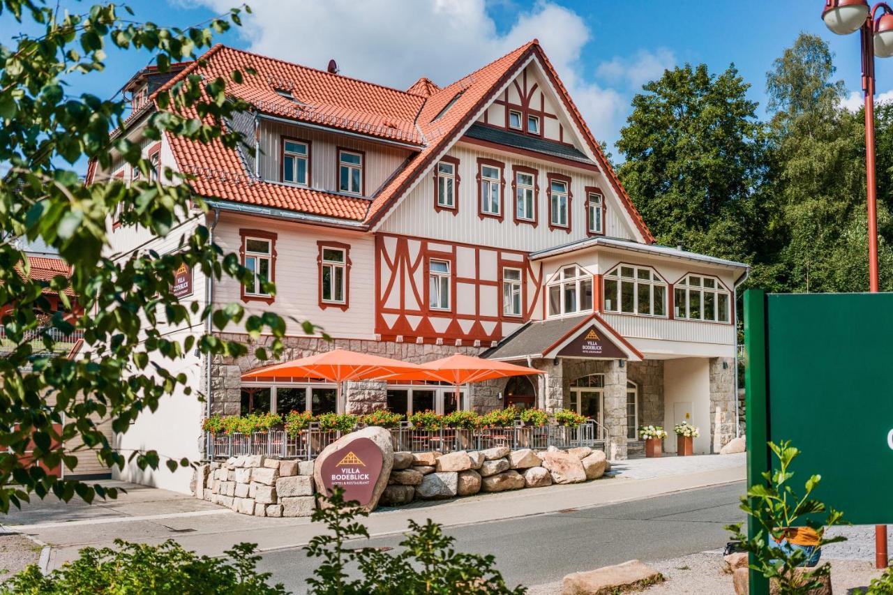 Hotel Villa Bodeblick Schierke Esterno foto